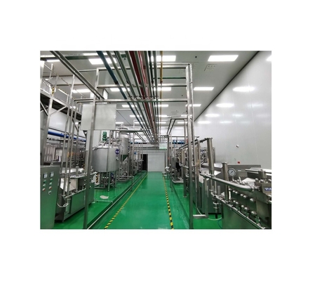 高精度な電気駆動熱飲料生産ライン 自然果汁