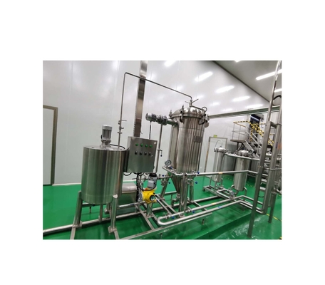 高精度な電気駆動熱飲料生産ライン 自然果汁