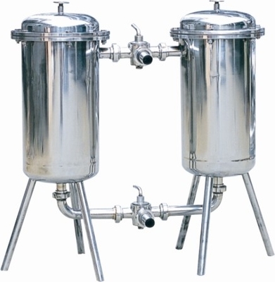 食品衛生 3000L/H ミルク・デュプレックスフィルター テクノロジーとSS304素材