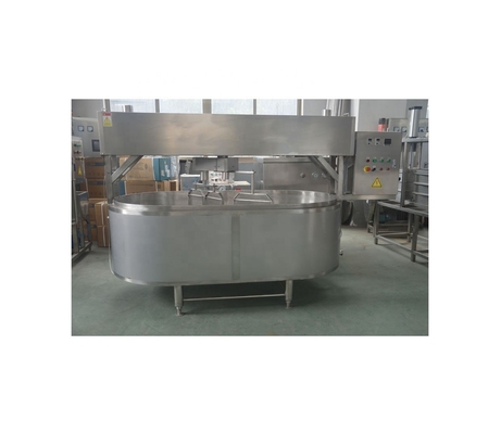 500KG 容量 食品衛生 チーズ製造 チーズ加工工場のVATとパフォーマンス