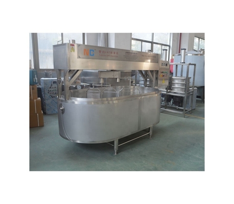 500KG 容量 食品衛生 チーズ製造 チーズ加工工場のVATとパフォーマンス