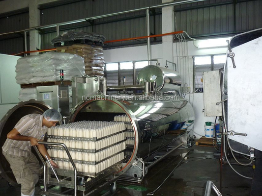1000L/H ソーヤミルク生産ライン 完全自動で変形設計 変形速度