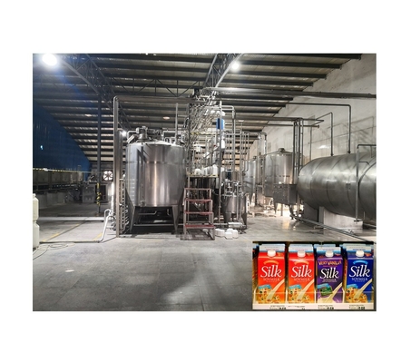 有機大豆ミルク加工ライン ステンレス鋼304/316L