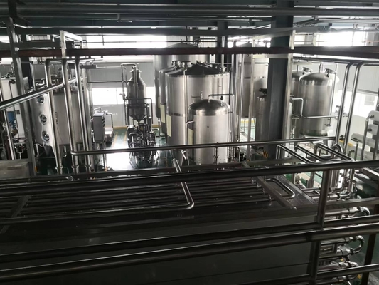 ステンレス鋼304/316LICED 茶の熱い詰め機械 茶の飲み物加工ライン