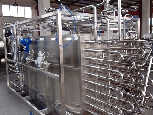 消毒器 完全自動 6000L/H UHT 馬乳のためのチューブルミルク熱化機械