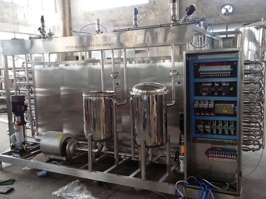 消毒器 完全自動 6000L/H UHT 馬乳のためのチューブルミルク熱化機械