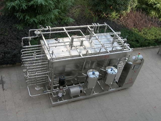 消毒器 完全自動 6000L/H UHT 馬乳のためのチューブルミルク熱化機械
