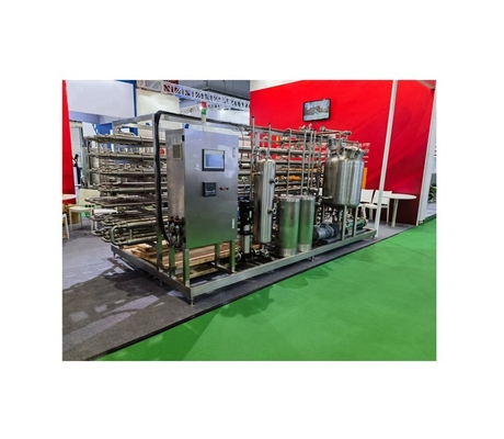 7.5 Kw 新鮮なマンゴーパルプとトマトピュレの生産のための粘着性のある製品消毒剤