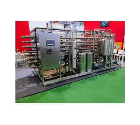 7.5 Kw 新鮮なマンゴーパルプとトマトピュレの生産のための粘着性のある製品消毒剤
