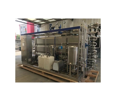 7.5 Kw UHT ジュースステリライザー PLC付きチューブル式ステリライザー