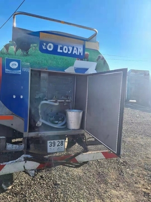 20000リットルのミルクタンク トラック製造工場 220V/380Vのミルク冷却タンク