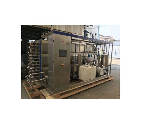 7.5 Kw UHT ジュースステリライザー PLC付きチューブル式ステリライザー