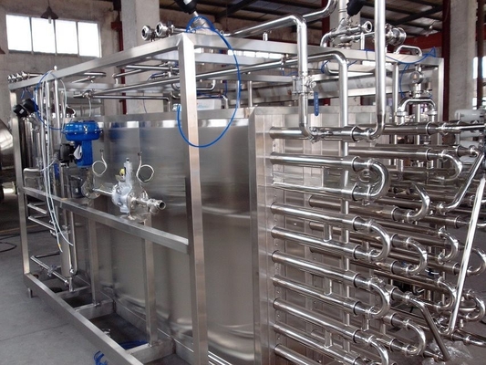 ミルク加工のための全自動チューブ式6000L/HアセプティックミルクUHTステリライザー