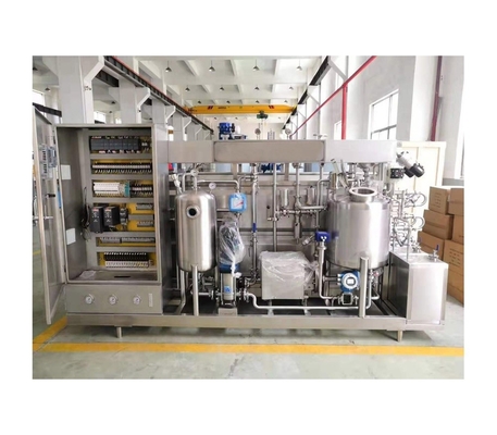 7.5 kW UHT 3頭の馬乳と茶飲料の加工のための管式消毒機