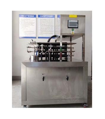 SUS304/SUS316 大規模生産のための新鮮ミルク消毒機と詰め込み機