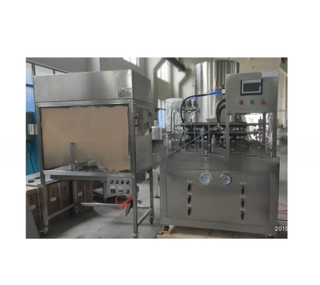 SUS304/SUS316 大規模生産のための新鮮ミルク消毒機と詰め込み機