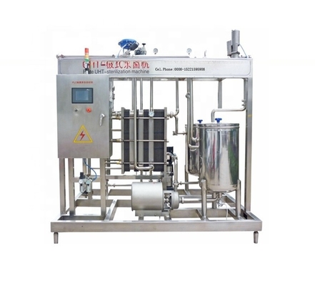 電気熱プレート型乳汁用パステライザー 0.5-0.6MPa蒸気圧で