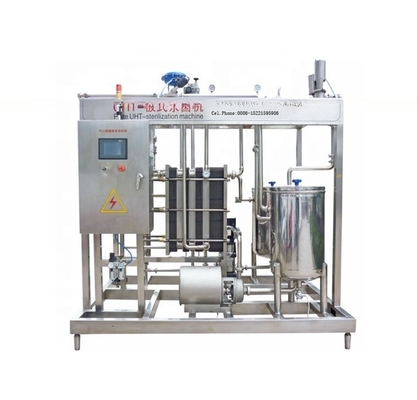 電気熱プレート型乳汁用パステライザー 0.5-0.6MPa蒸気圧で