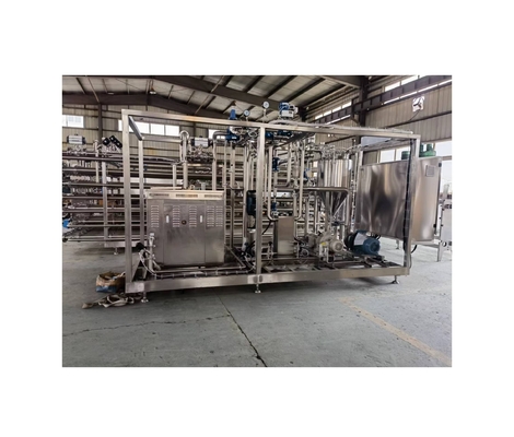 製造工場 フルオートマティック 2000kg/h フルーツパルスチューブインチューブ UHT ステリライザーマシン