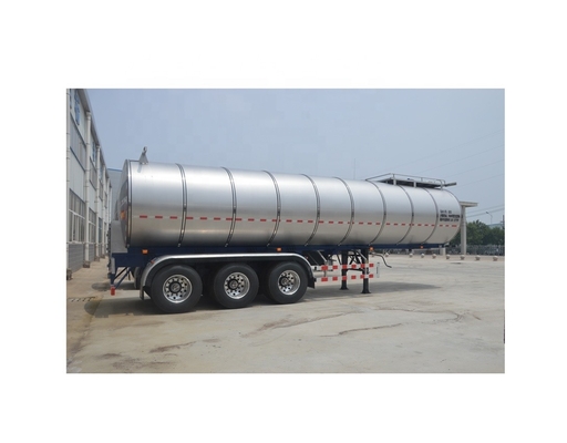長距離ミルク輸送用 容量 10000L の SUS304/316L の円筒型タンク