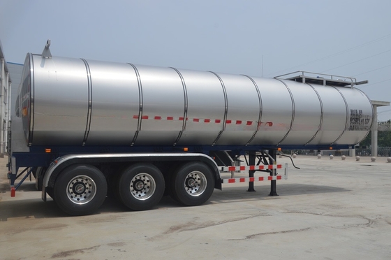 長距離ミルク輸送用 容量 10000L の SUS304/316L の円筒型タンク