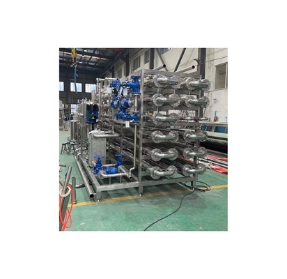 圧縮空気0.7MPa 4トンのチューブインチューブ リンゴパルプのための消毒剤