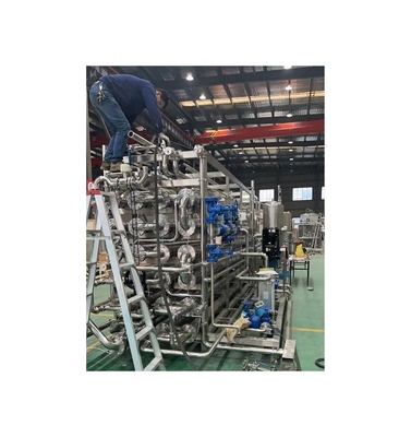圧縮空気0.7MPa 4トンのチューブインチューブ リンゴパルプのための消毒剤