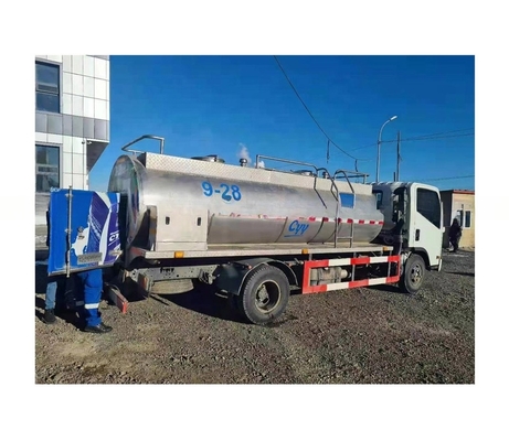 5000リットルの牛乳輸送タンカー 牛乳の貯蔵と加工用