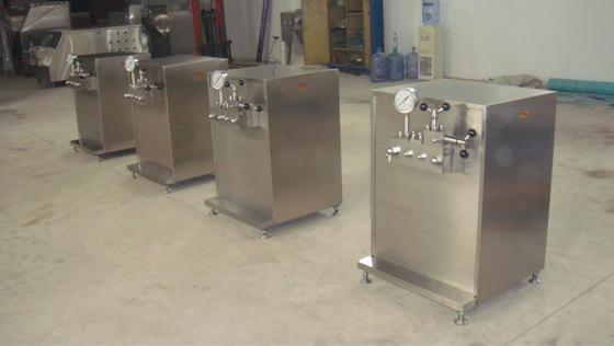 220V/380V/440V/480V 100L 70mpa 飲料加工のための高圧ホモゲナイザー