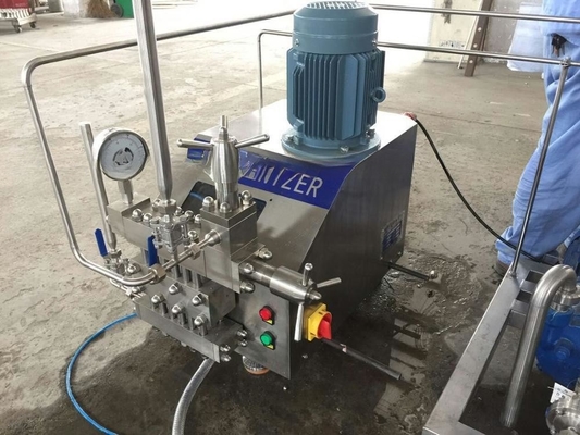 パーソナライズされた容量100L/H 高圧ラボホモゲナイザー