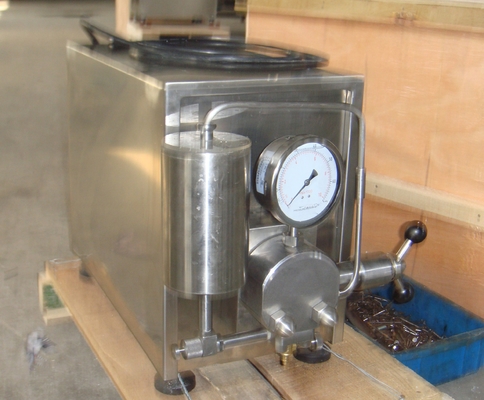 パーソナライズされた容量100L/H 高圧ラボホモゲナイザー