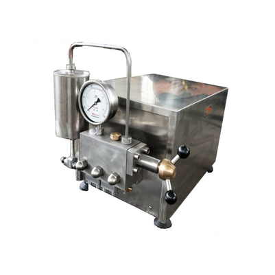 パーソナライズされた容量100L/H 高圧ラボホモゲナイザー