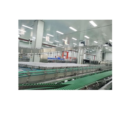 40m*20m*8m サイズでユーザーフレンドリー味のヨーグルト生産ライン