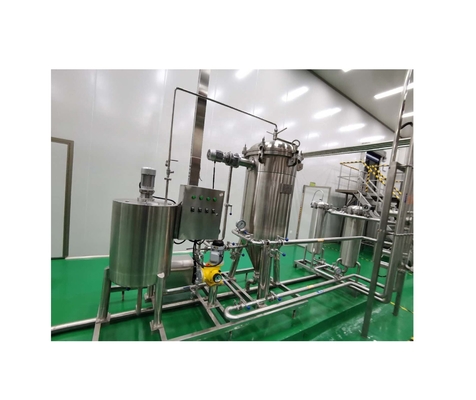 40m*20m*8m サイズでユーザーフレンドリー味のヨーグルト生産ライン