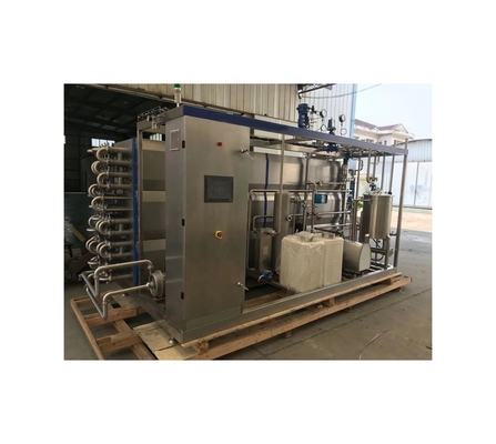 牛乳汁とシロップを不妊する機械のための先進的な5.5kWチューブラー消毒機