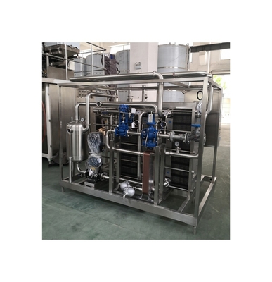 高容量ミルク加工工場 信頼性の高い性能のためのビールプレートパスタライザー
