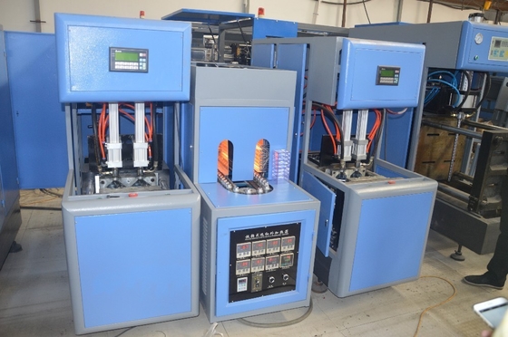 330mm マックス.ボトル直径 2 穴 2L PET 水瓶吹風装置 15KW