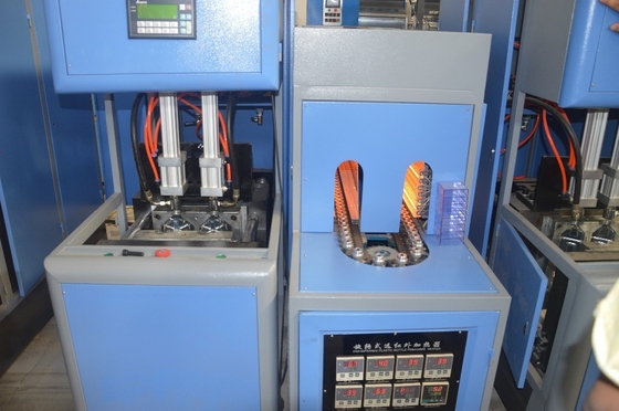 330mm マックス.ボトル直径 2 穴 2L PET 水瓶吹風装置 15KW