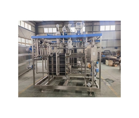 ステンレススチール 304/316 お茶飲料 HTST 電気/蒸気加熱法による消化剤