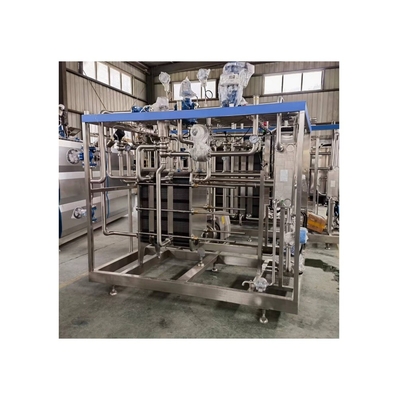 牛乳加工ラインのための8000KGの消毒機 電動または蒸気加熱オプション