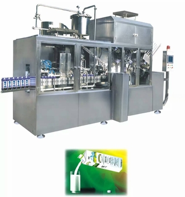 2000 パック/h 自動詰め込み・蓋付け機 牛乳包装型袋