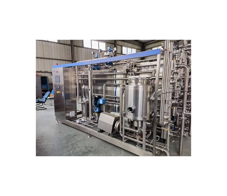 電動/蒸気暖房 ココナッツミルク ソヤミルクパイプライン UHT 滅菌器