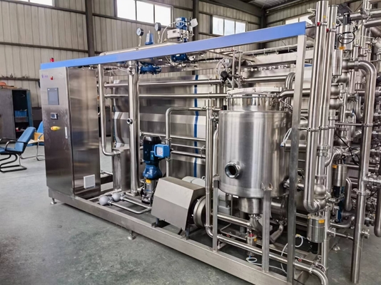 電動/蒸気暖房 ココナッツミルク ソヤミルクパイプライン UHT 滅菌器