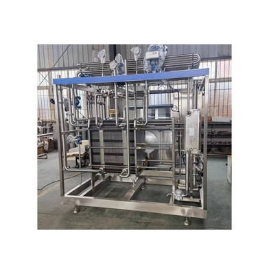 8000KG 容量 プレートタイプ Uht 牛乳処理ラインのための牛乳不妊機 35KW 電力