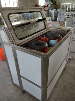 レストラン 半自動 2 ステーション 5 ガロン ボトルキャップを外し洗濯機