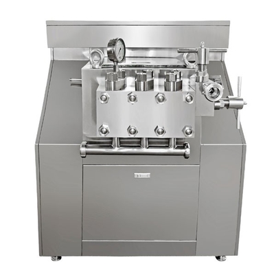 37KWのモーターパワー 牛乳加工用の高圧ホモゲナイザー タイプ 5000L/H 25mpa