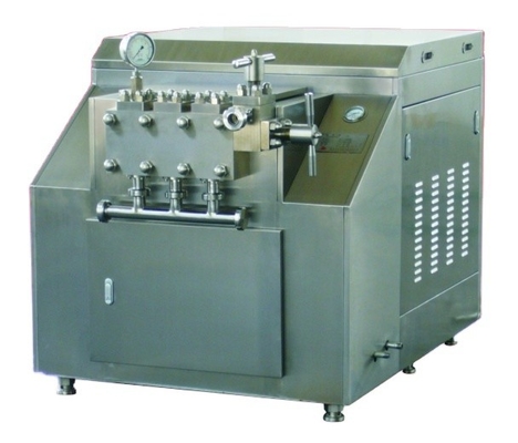 37KWのモーターパワー 牛乳加工用の高圧ホモゲナイザー タイプ 5000L/H 25mpa