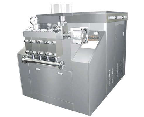 37KWのモーターパワー 牛乳加工用の高圧ホモゲナイザー タイプ 5000L/H 25mpa