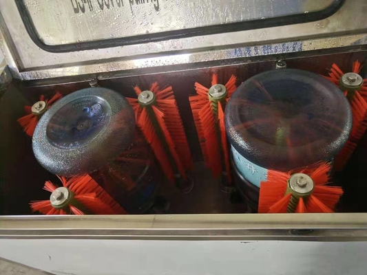 220V/380V/400V 半自動 ダブルステーション 5 ガロン PC ボトル洗濯機