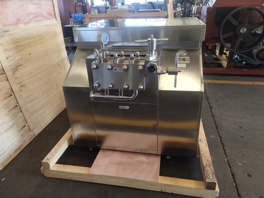 37KW 牛乳加工ラインのための高圧油脂ホモゲナイザー機 牛乳の加工タイプ